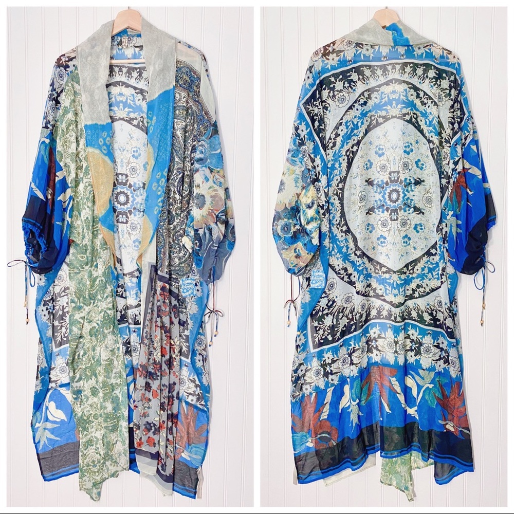 Free People Multicolor Bohemian Kimono - Picture 8 of 15